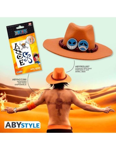 ONE PIECE - Chapeau Réplique - Portgas D. Ace