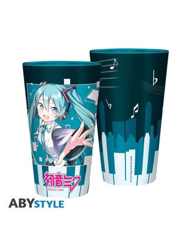 HATSUNE MIKU - Verre XXL - 400 ml - Ville Musicale