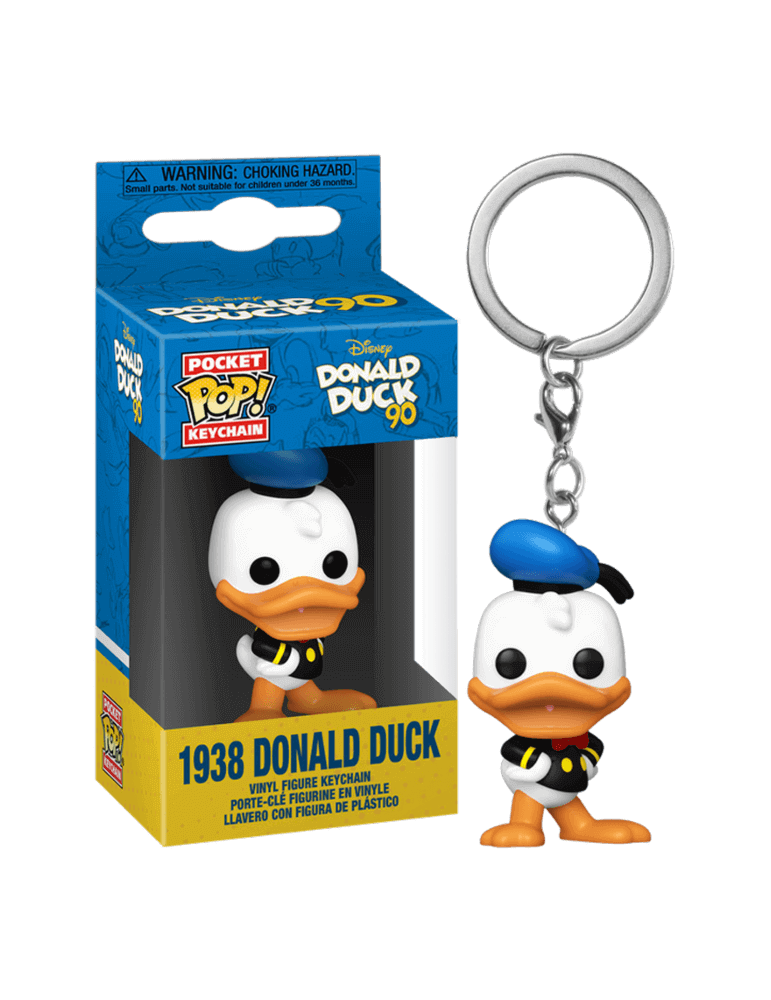 Disney - porte-clés Pocket Pop Donald Duck 90Th Anniv Donald Duck 1938