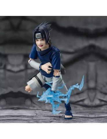 Naruto - Figurine Sasuke Uchiha Ninja Prodigy of the Uchiha Clan Bloodline S.H.Figuarts