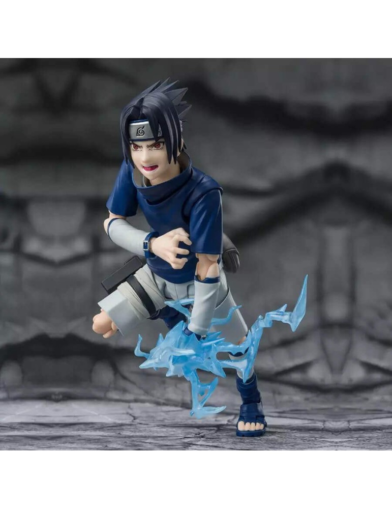 Naruto - Figurine Sasuke Uchiha Ninja Prodigy of the Uchiha Clan Bloodline S.H.Figuarts