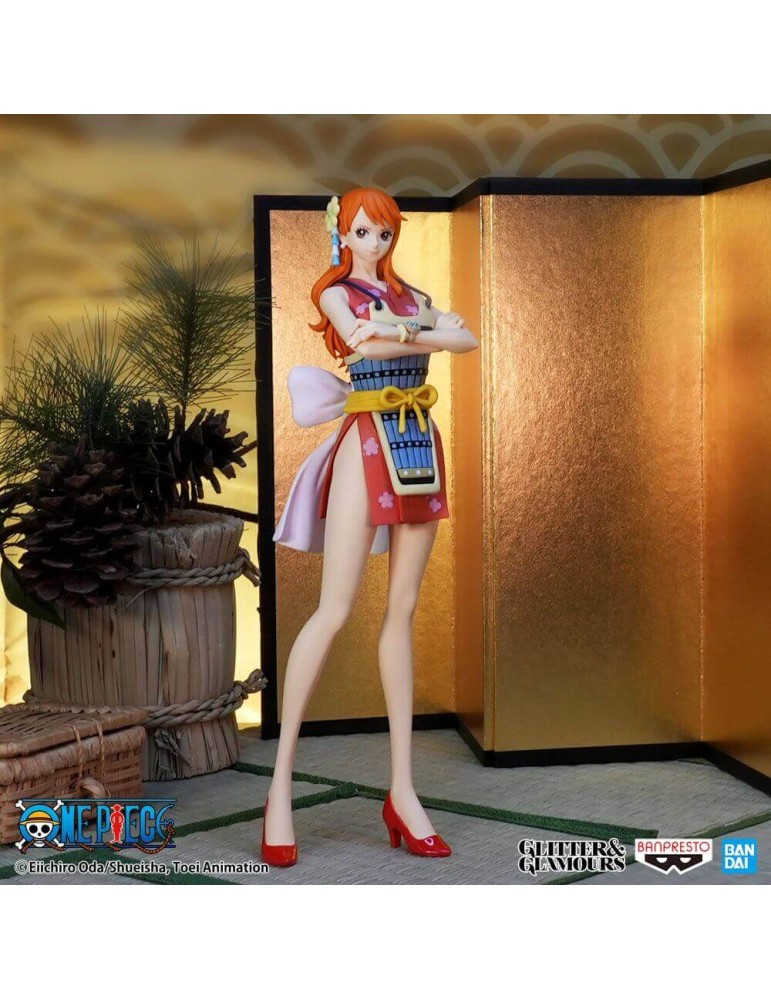 One Piece Figurine Glitter & Glamours Nami Wanokuni Style II Ver A 25 cm