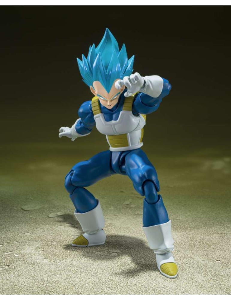Dragon Ball Super - Figurine SSG Super Saiyan Vegeta [Unwavering Saiyan Pride] S.H.Figuarts