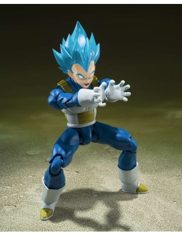 Dragon Ball Super - Figurine SSG Super Saiyan Vegeta [Unwavering Saiyan Pride] S.H.Figuarts