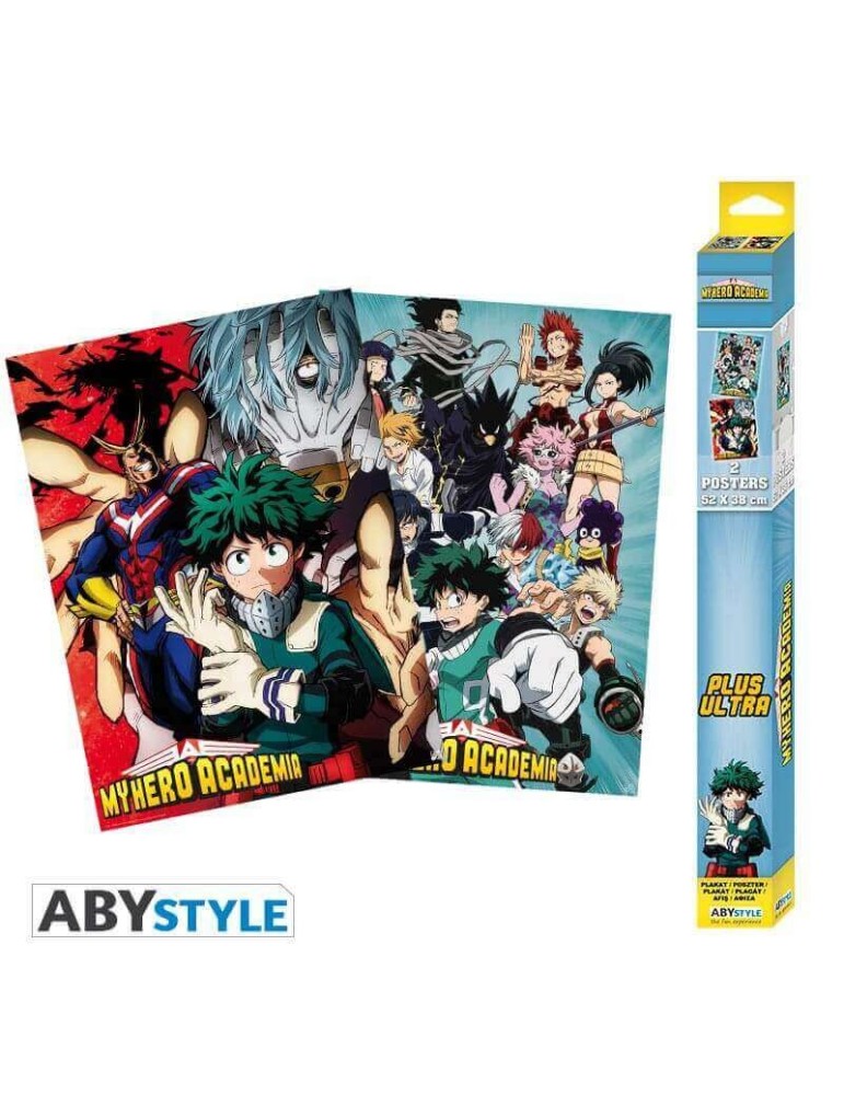 MY HERO ACADEMIA - Artworks - Set de 2 Posters (52x38)