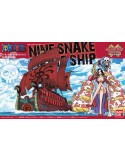 One Piece Maquette Grand Ship Collection 06 Nine Snake Pirate Ship 15 cm