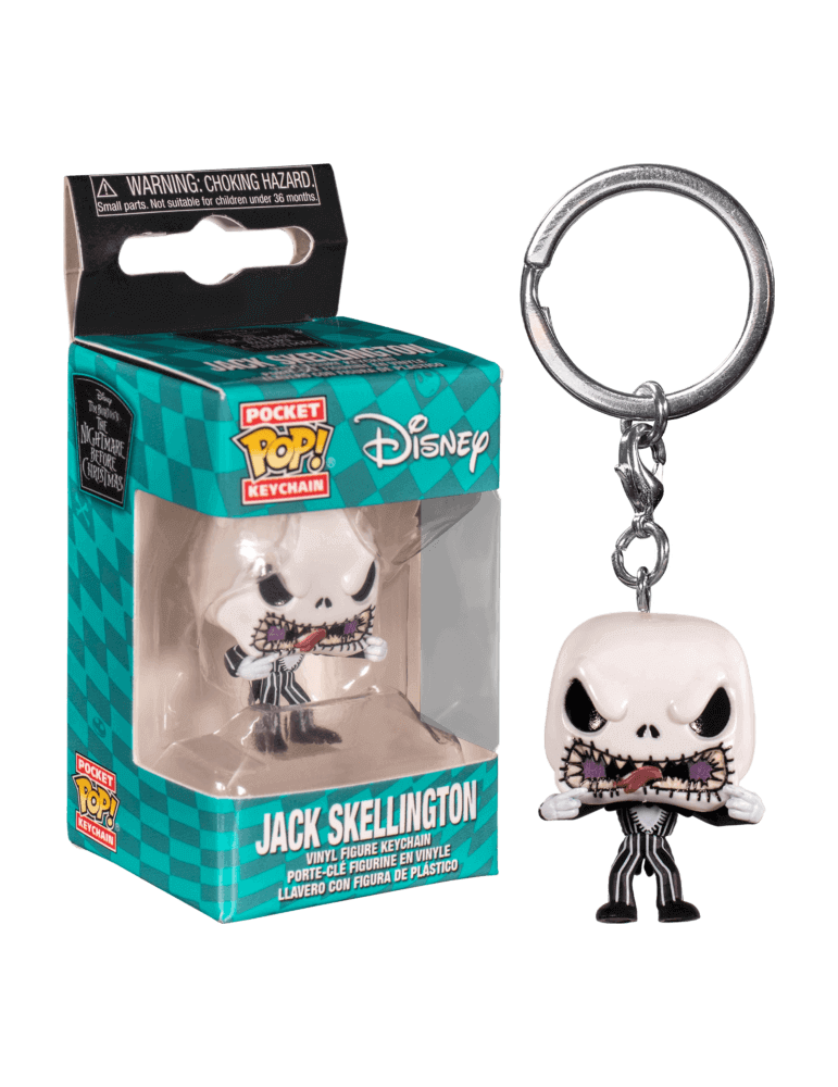 Disney NBX Pocket Pop Jack Skellington Scary Face