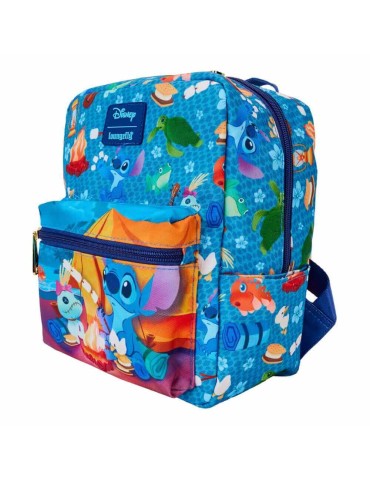 Disney by Loungefly sac à dos Lilo and Stitch Camping Cuties AOP