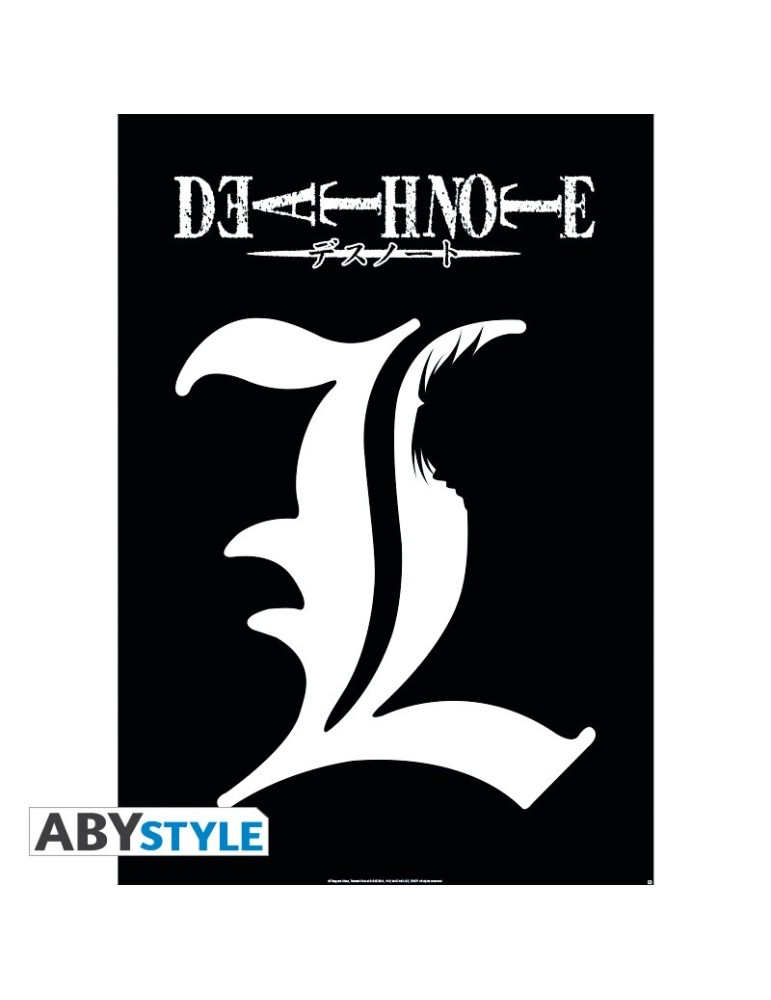 DEATH NOTE - Poster "L Symbol" (52x38)