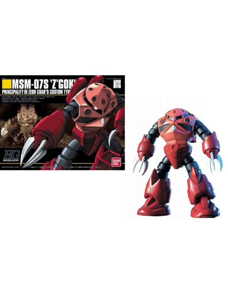 HGUC - Gundam MSM-07S Z'Gok Zeon Char's Custom ( 019 )