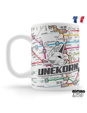 Unekorn Mug Tokyo Lines