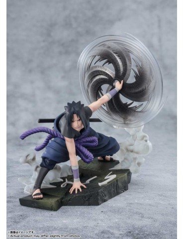 Naruto Shippuden - Figurine Sasuke Uchiha -The Light & Dark of the Mangekyo Sharingan- Figuarts Zero Extra Battle Bandai