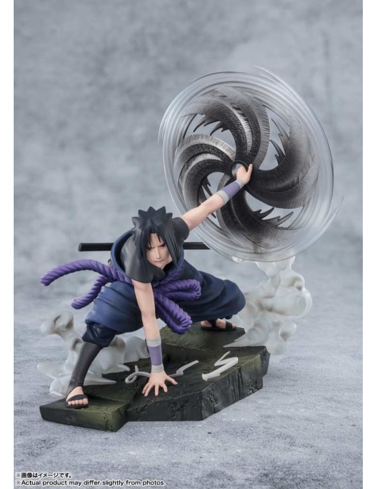 Naruto Shippuden - Figurine Sasuke Uchiha -The Light & Dark of the Mangekyo Sharingan- Figuarts Zero Extra Battle Bandai