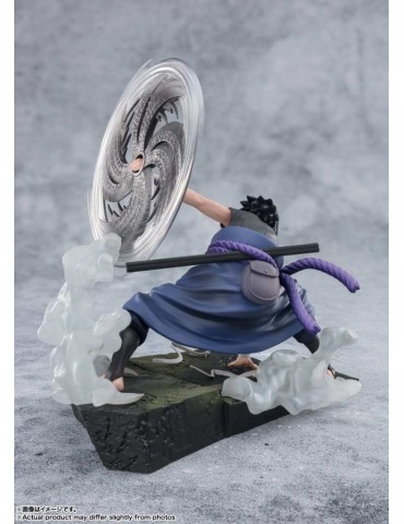 Naruto Shippuden - Figurine Sasuke Uchiha -The Light & Dark of the Mangekyo Sharingan- Figuarts Zero Extra Battle Bandai