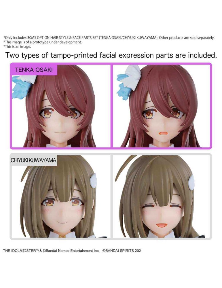 30MS 30ms Option Hair Style & Face Parts Set Tenka Osaki/Chiyuki Kuwayama