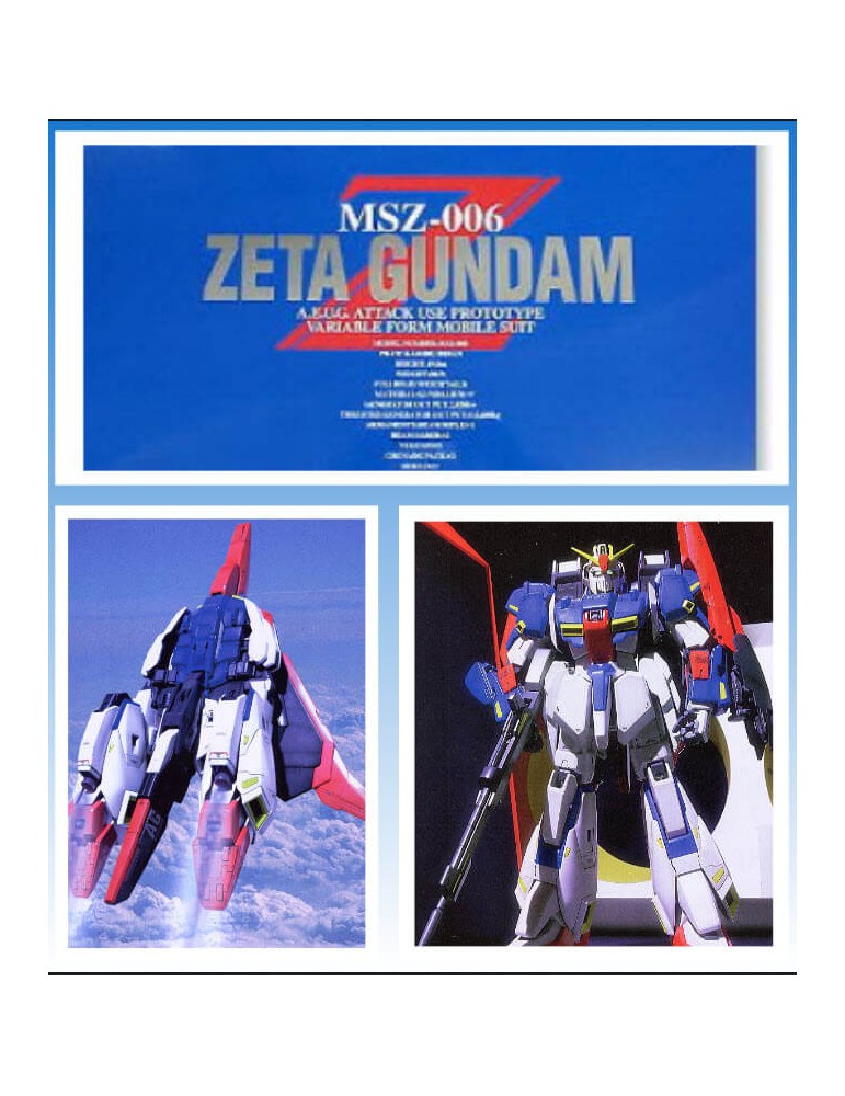 PG - Gundam Zeta MSZ-006 - 1/60