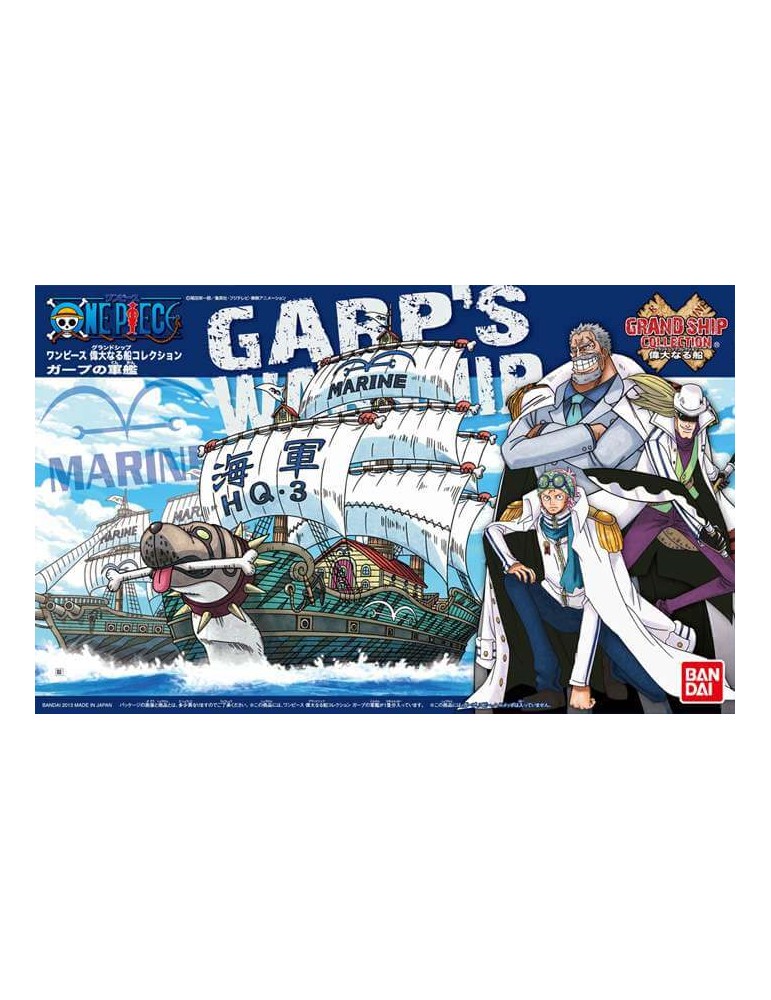 One Piece Maquette Grand Ship Collection 08 Garp's Ship 15 cm
