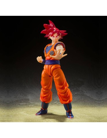 Dragon Ball Super - Figurine Super Saiyan Son Goku -Saiyan God of Virtue- S.H.Figuarts