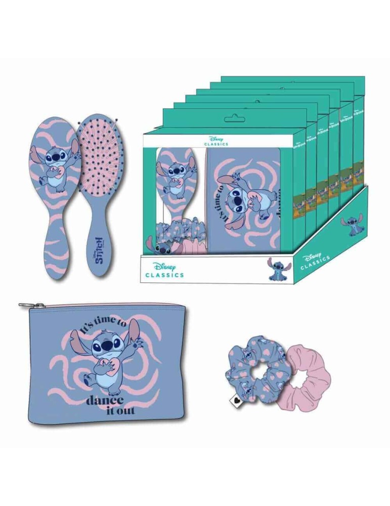 Lilo & Stitch pack 3 trousses de toilette Stitch with Heart