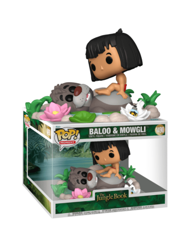 Disney - Funko Pop 1490 The Jungle Book ( 1967 ) Baloo & Mowgli