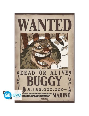 ONE PIECE - Poster "Wanted Baggy Wano" (52x38)