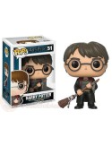 Harry Potter - Funko Pop 51 Harry with Firebolt & Feather Exclusive