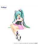 Hatsune Miku Figurine Noodle Stopper Flower Fairy Morning Glory Pink Color Ver 14 cm