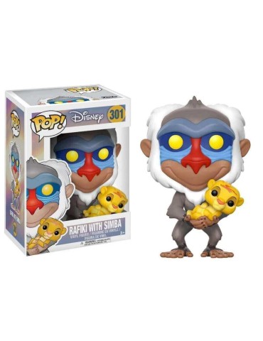 Disney - Funko Pop 301 Rafiki with Simba
