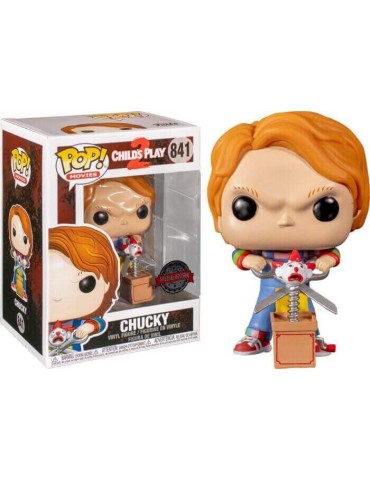 Chucky Jeu d'enfant - Funko Pop 841 Chucky w/ Buddy & Ciseaux géants