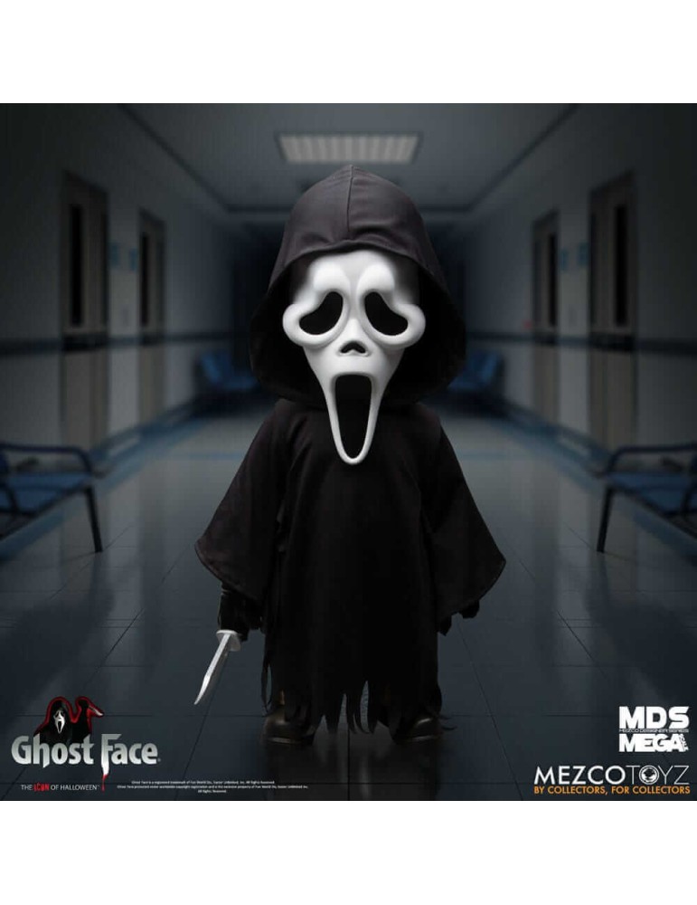 Ghost Face poupée MDS Mega Scale Ghost Face 38 cm