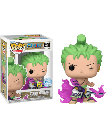 One Piece - Funko Pop 1288 Roronoa Zoro w/ Enma (GW) Exclusive