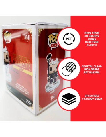 Evoretro boîte de protection Premium 0,50 mm pour figurines Funko POP