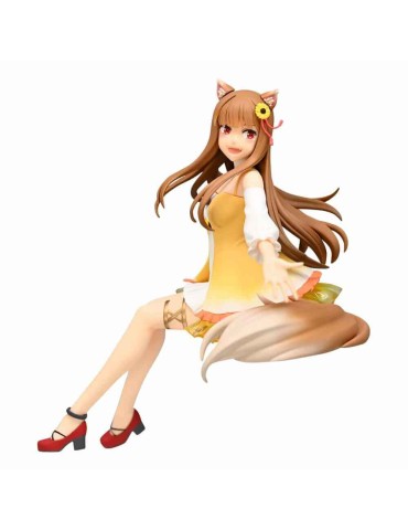 Spice and Wolf Noodle Stopper Figurine Holo Sunflower Dress Ver. 17 cm