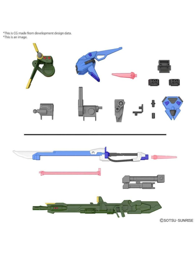 Option parts set gunpla 02 launcher striker & sword striker