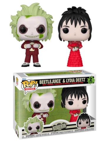 Beetlejuice 2 - Funko pop Beetlejuice & Lydia Deetz