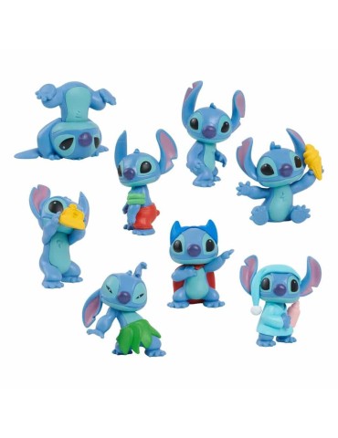 Lilo & Stitch pack 8 figurines Stitch Collectible 7 cm