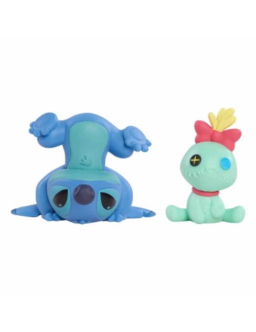 Lilo & Stitch pack 2 figurines Scrump & Upside Down Stitch 7 cm