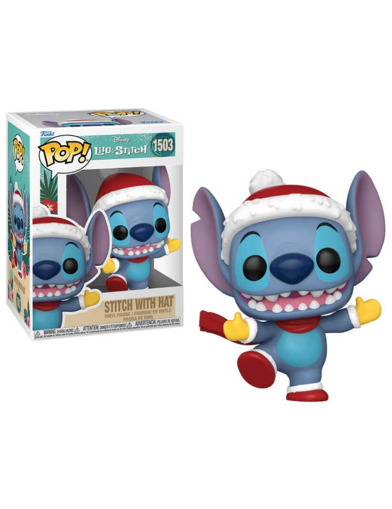 Disney - Funko Pop 1503 Holiday Stitch w/Hat