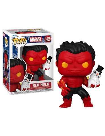 Marvel - Funko Pop 1439 Holiday Red Hulk