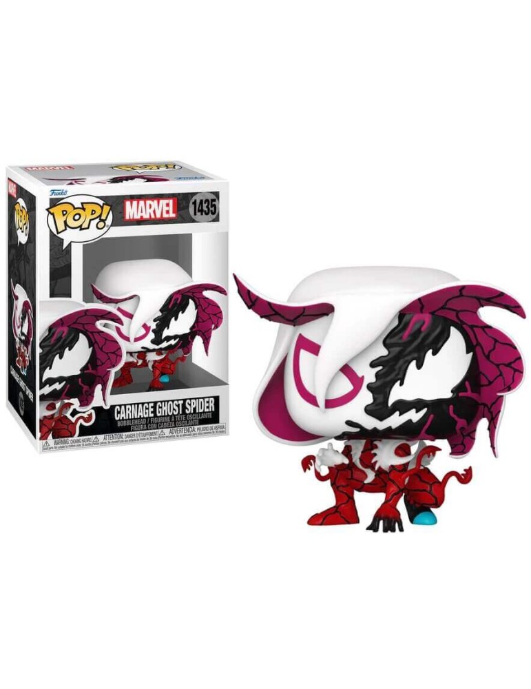 Marvel - Funko Pop 1435 Carnageized Ghost Spider