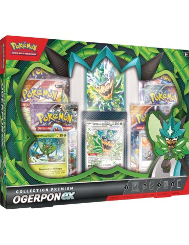 Pokémon - Coffret Collection Premium Ogerpon EX ( Version Française )