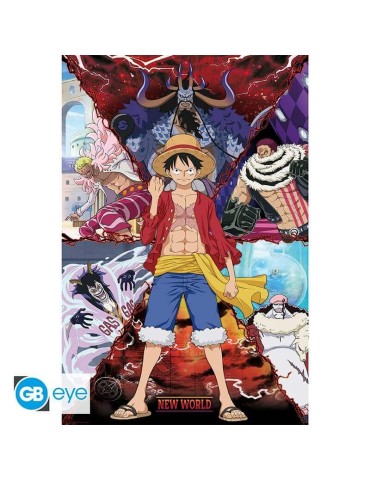 ONE PIECE - Poster Maxi 91,5x61 - Luffy vs Nouveau Monde