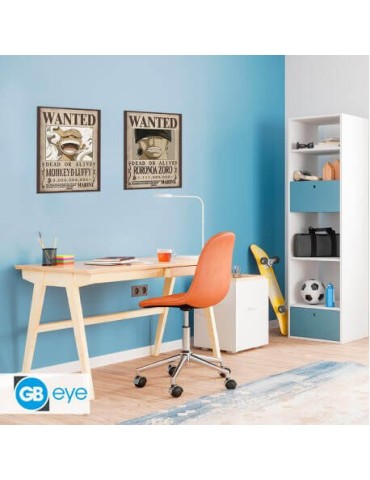 ONE PIECE - Wanted Luffy & Zoro - Set de 2 Posters (52x38)