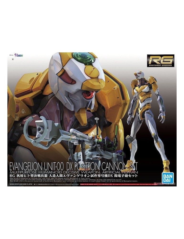 RG - Eva Unit 00 Dx Cannon Set