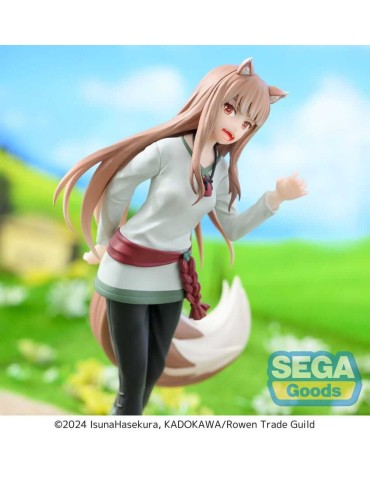 Spice and Wolf Merchant meets the Wise Wolf Figurine Desktop x Decorate Collections Holo 16 cm