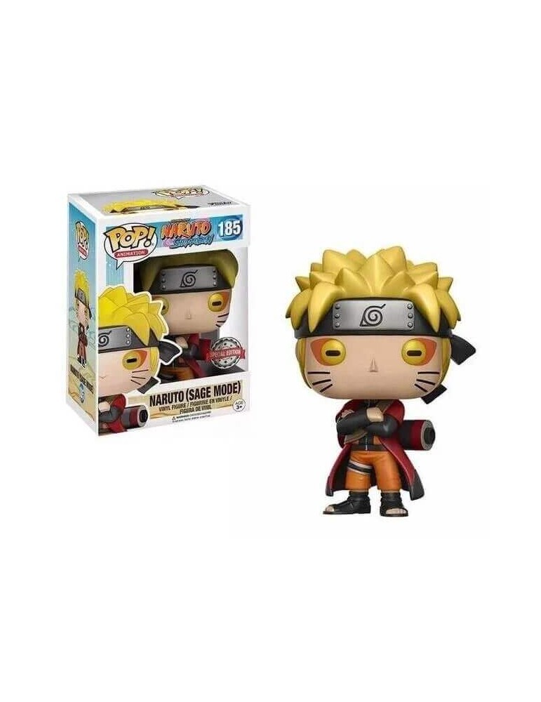 NARUTO SHIPPUDEN - Funko Pop 185 Naruto Sage Mode Exclu