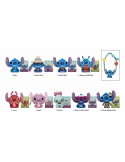 Lilo & Stitch présentoir porte-clés sac à dos 3D Stitch Charm Blind pack