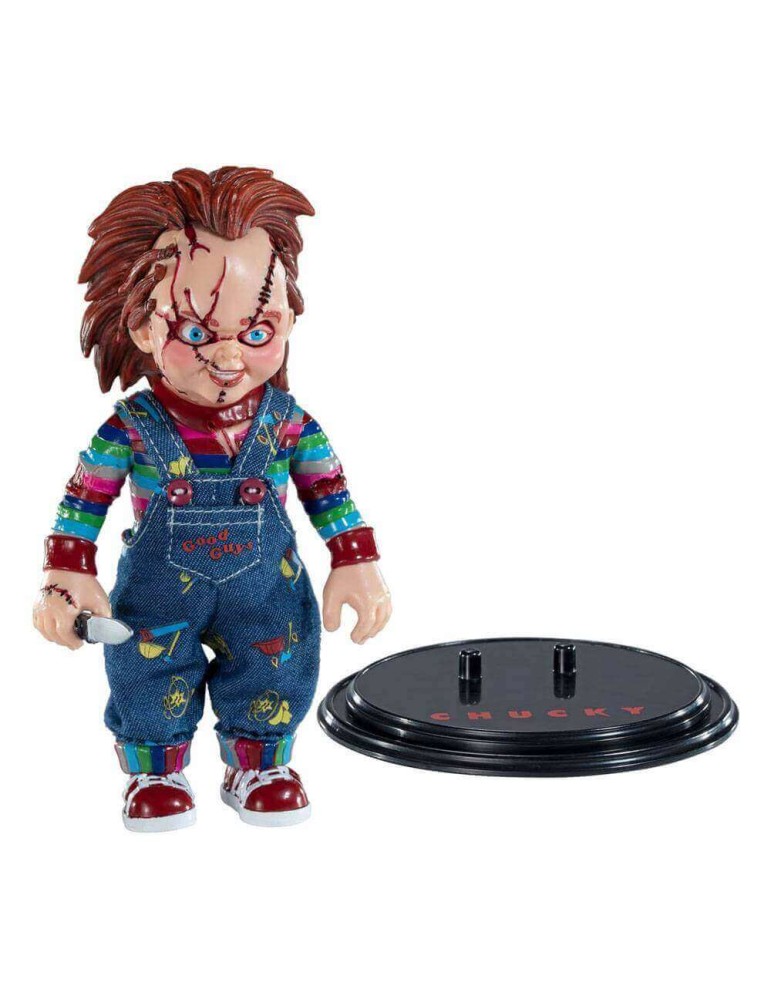Chucky Jeu d´enfant figurine flexible Bendyfigs Chucky 14 cm