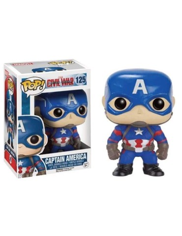 Marvel Civil Wars - Funko Pop 125 Captain America