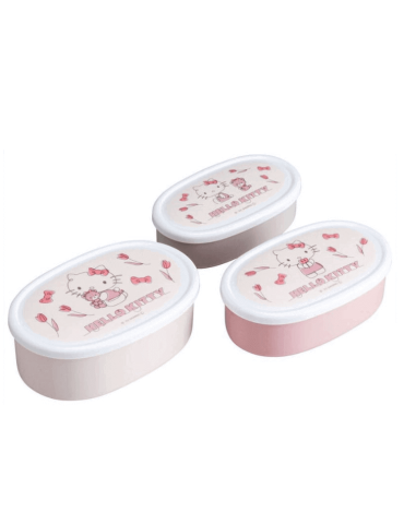 Hello Kitty Set de 3 Bento Box Kitty-chan